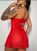 Camisola Sensual Trançada