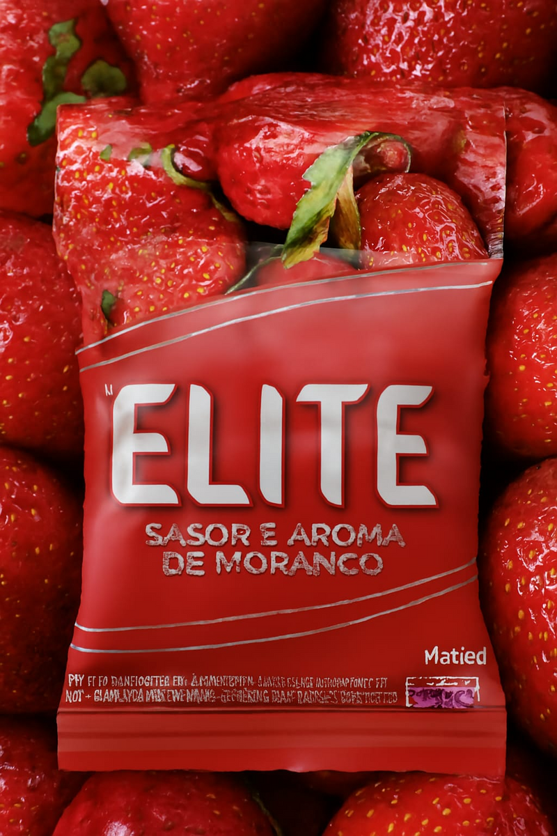 Camisinha Elite - Sabor Morango