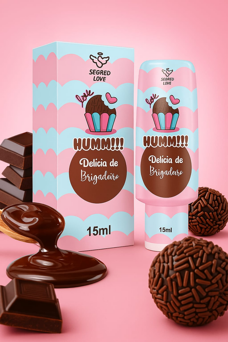 Comestível Para Oral - Humm Delicia! - Sabor Brigadeiro