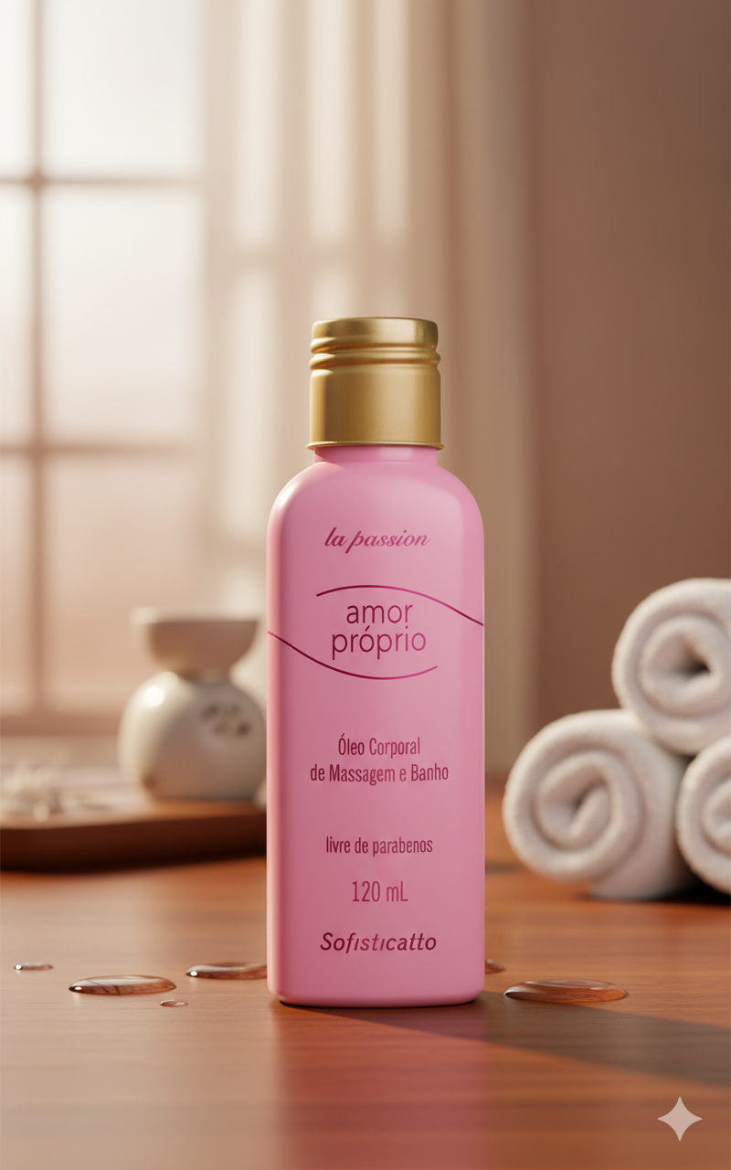 Óleo De Massagem Amor Próprio