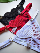 Calcinha Bordada Coração