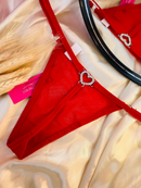 Fio Dental Coração Cravejado