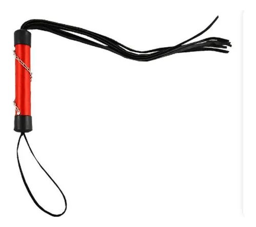 Chicote Vermelho Trabalhado - 40cm