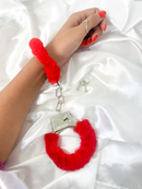 Algemas De Pelúcia - Vermelho