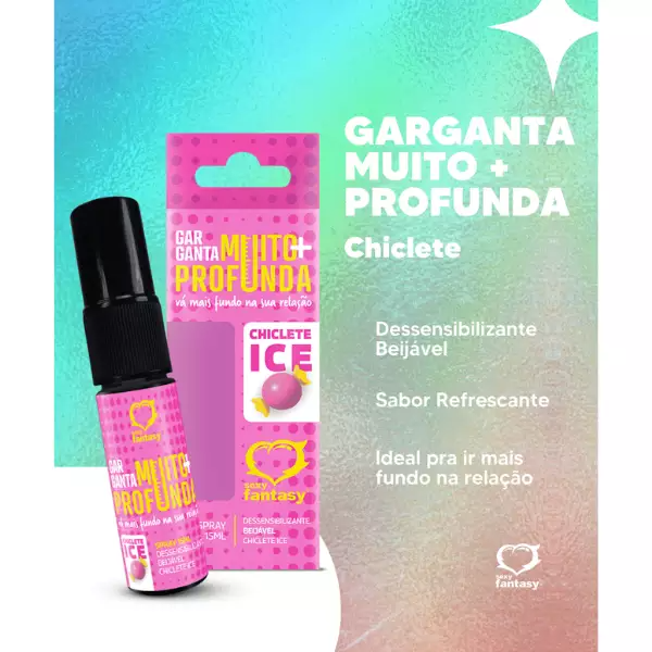 Garganta Muito + Profunda - Sabor Chiclete