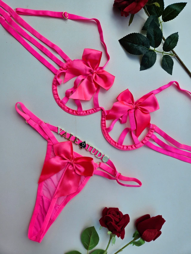 Lingerie Laços De Luxuria - Personalizável