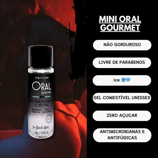 Mini Oral Goumert - Ice Black