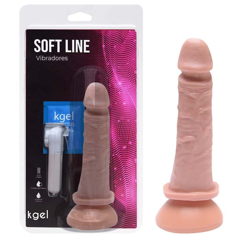 Vibrador Com Ventosa - Controle Externo 17,5x3,8