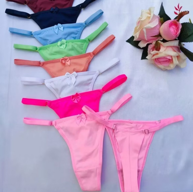 Calcinha Fio Duplo Lacinho