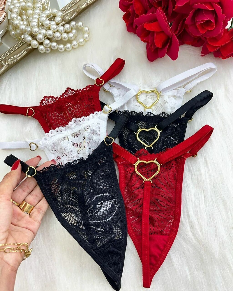 Calcinha Love Coração