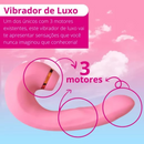 Vibrador Ponto G & Clitóris Com Dedilhar - 3 em 1 - Recarregável