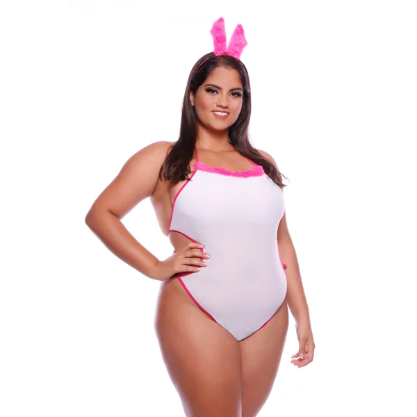 Fantasia Body Coelha - Plus Size